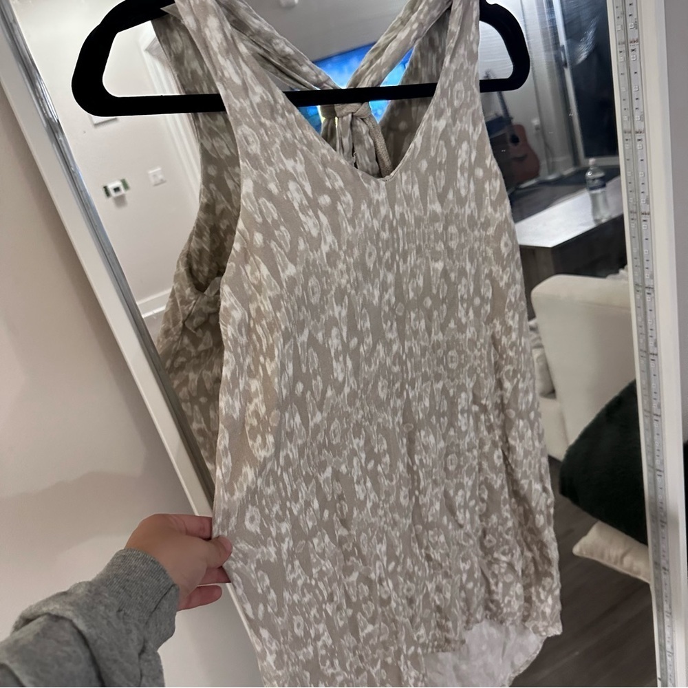 3/$20⚡️Freedom Trail By Kyodan Leopard Animal Print Knee Length High Low Dress - Picture 5 of 13
